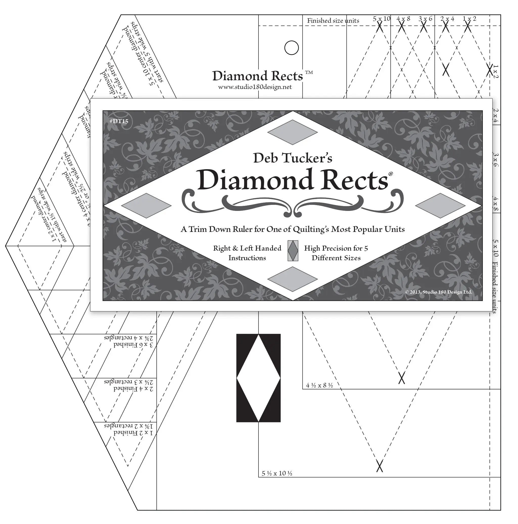 Diamond Rects - Linda's Electric Quilters