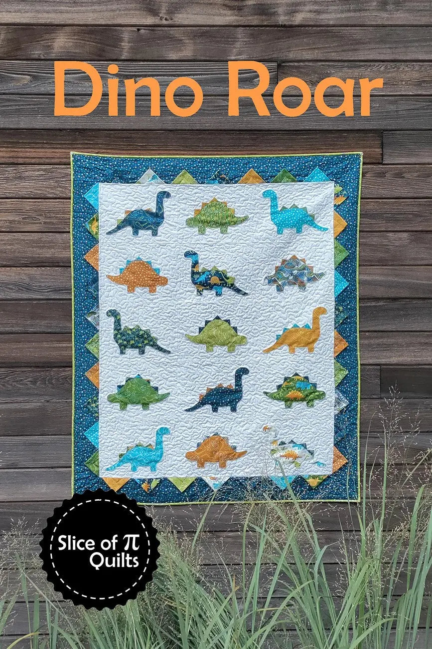 Dino Roar Quilt Pattern - Linda's Electric Quilters