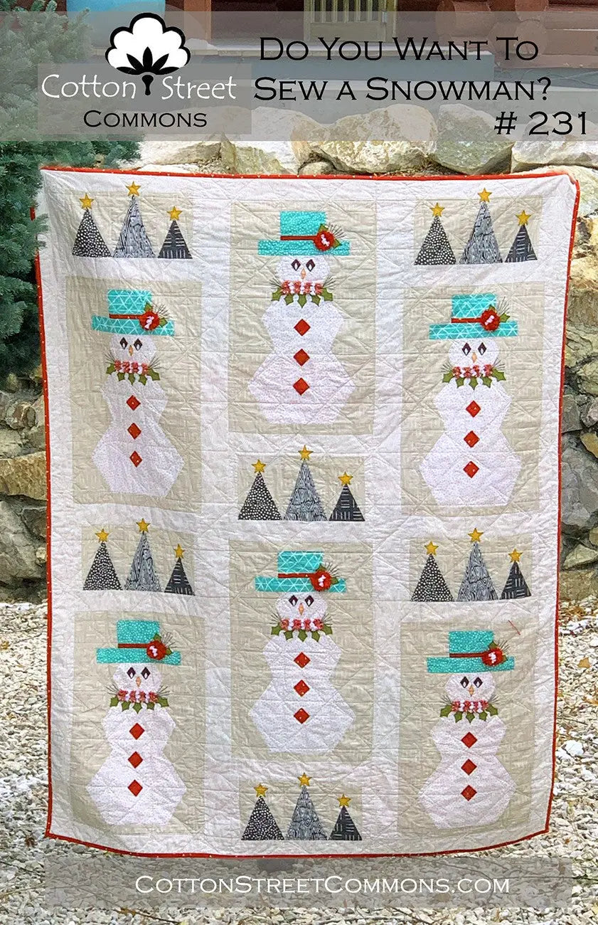 Do You Want to Sew A Snowman? - Linda's Electric Quilters