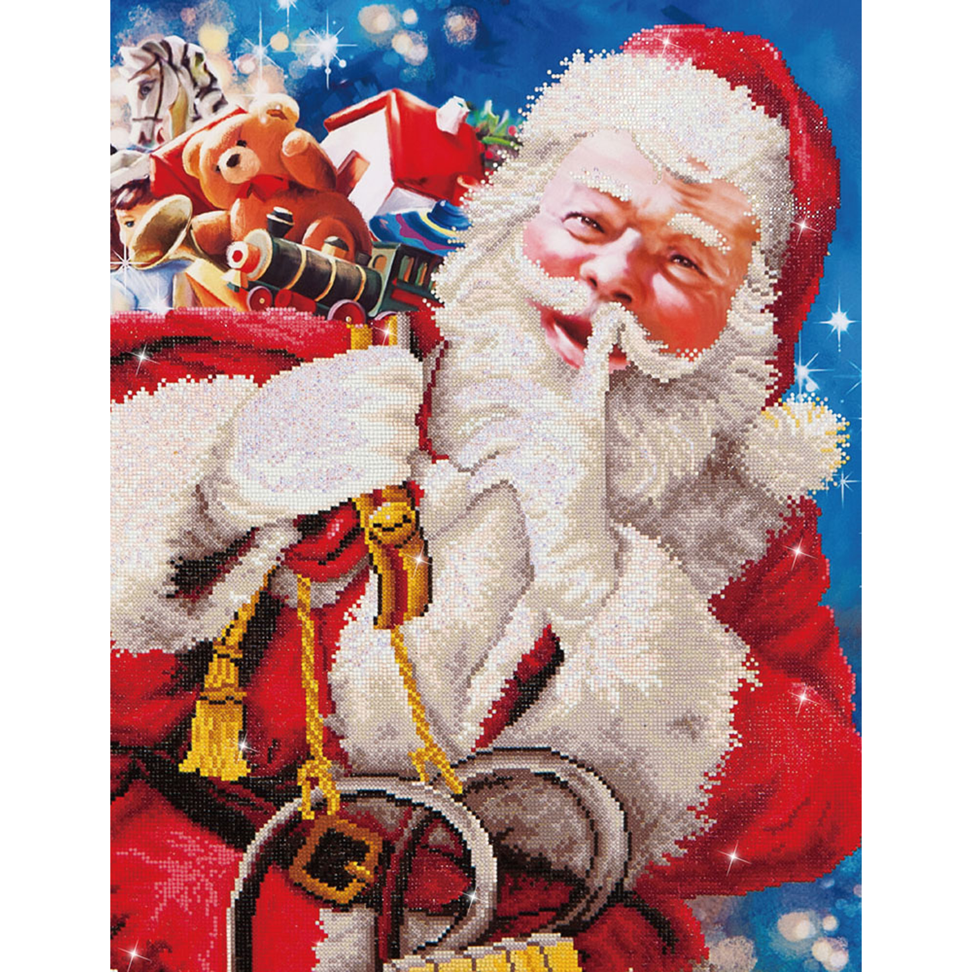 Diamond Dotz Santa's Secret - 22.4" x 32.3"