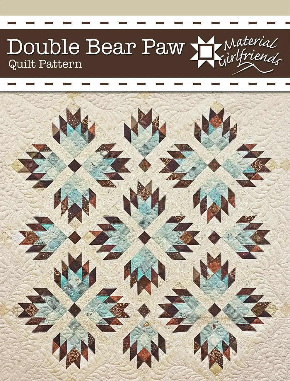Double Bear Paw Quilt Pattern - Linda's Electric Quilters