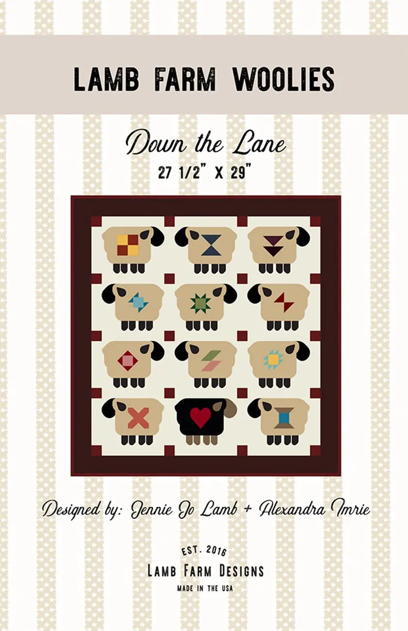 Down the Lane Woolies - Linda's Electric Quilters
