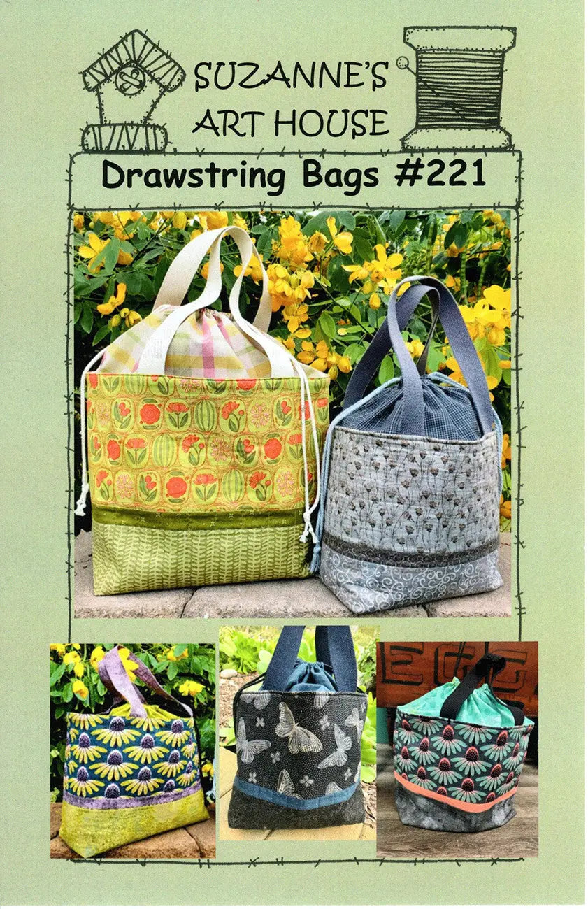 Drawstring Bags - Linda's Electric Quilters