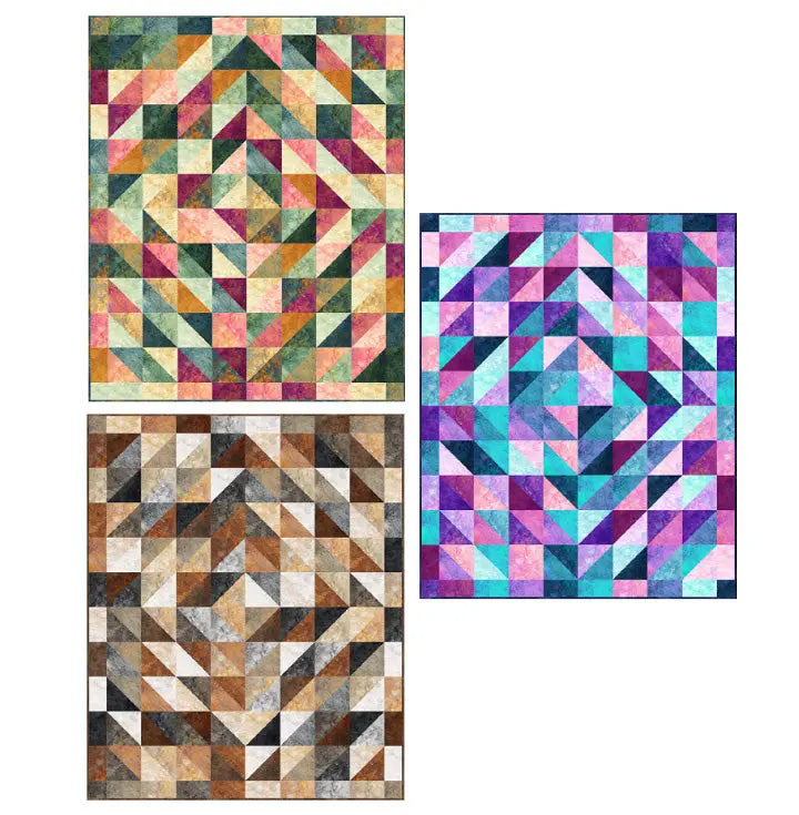 Drayton Hall Precut Piecing Pattern Gemstone Option - Linda's Electric Quilters