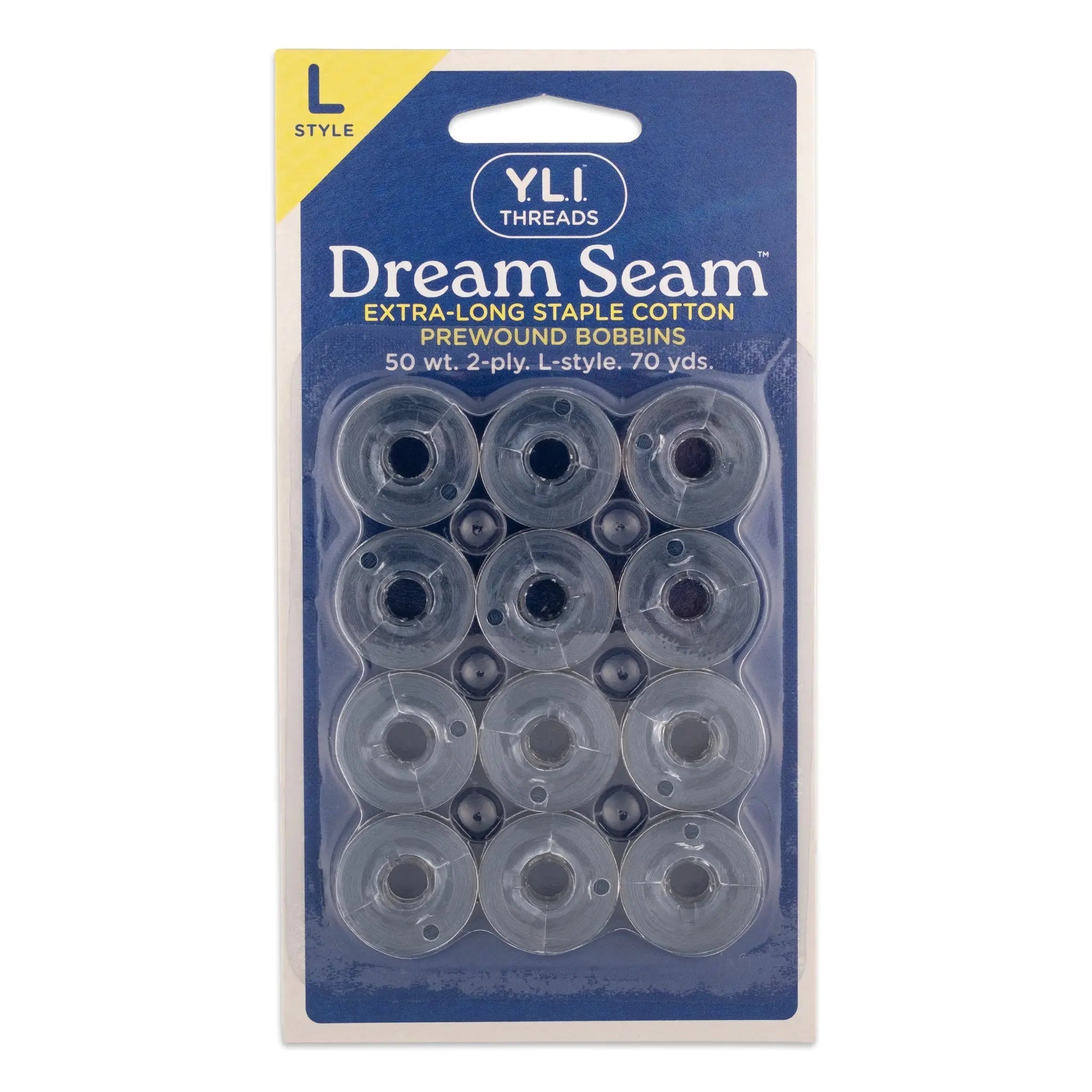 Dream Seam #317 - Deep Sleep L style YLI Threads