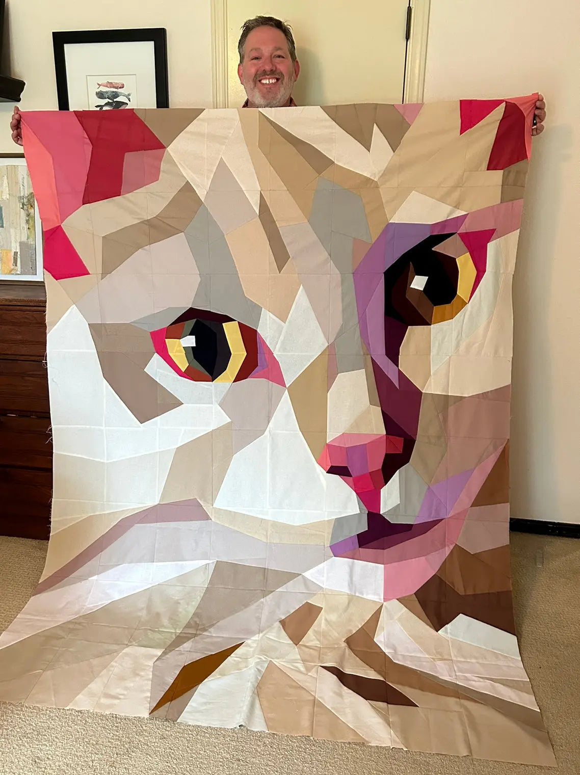 Drum the Cat Quilt Kit - Linda's Electric Quilters