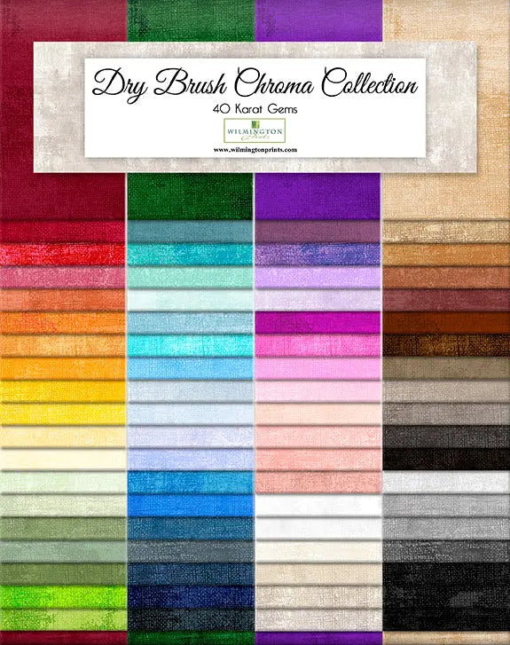 Dry Brush Chroma - 40 Karat Gems - Linda's Electric Quilters