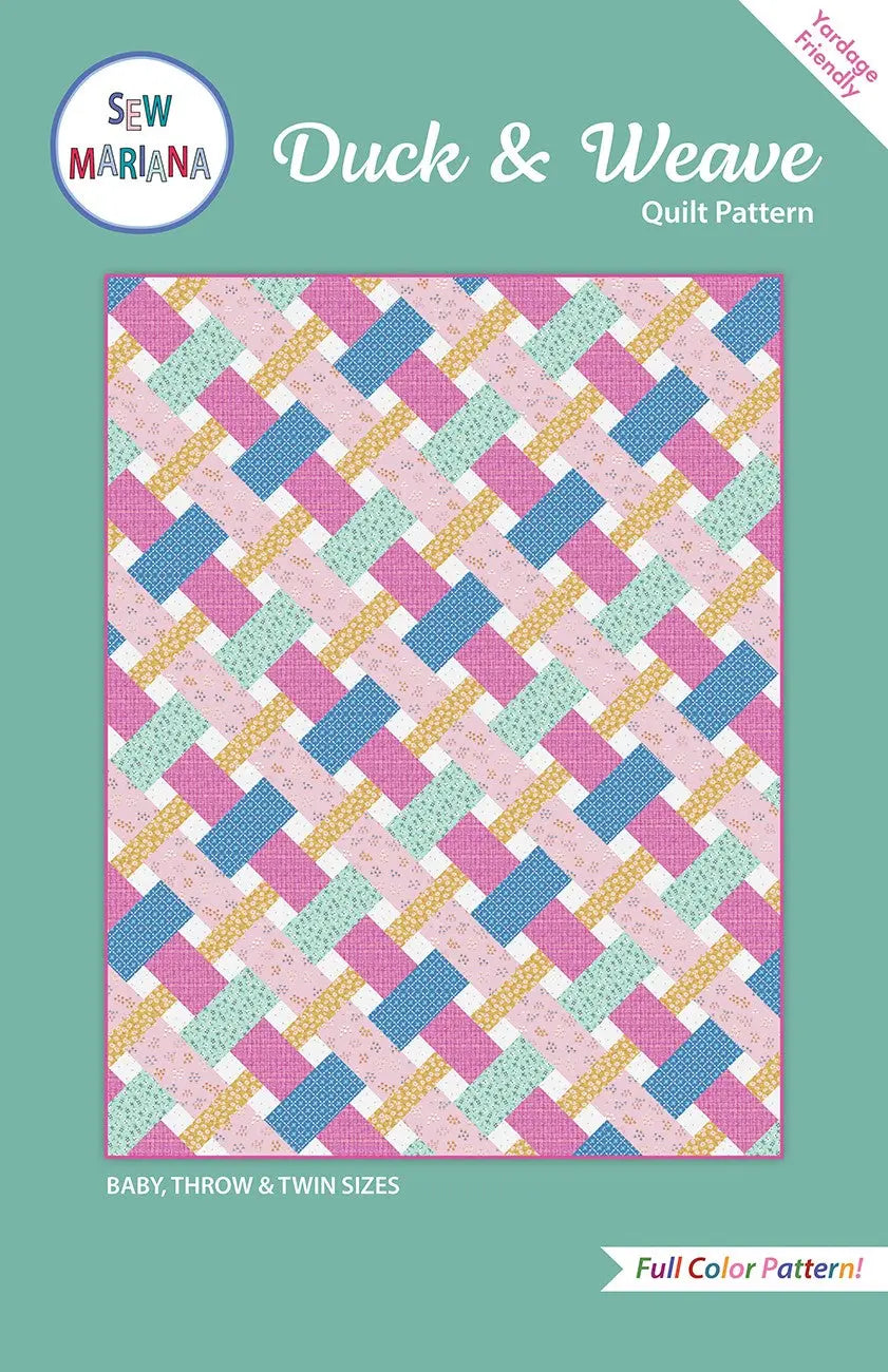Duck and Weave Pattern - Linda's Electric Quilters