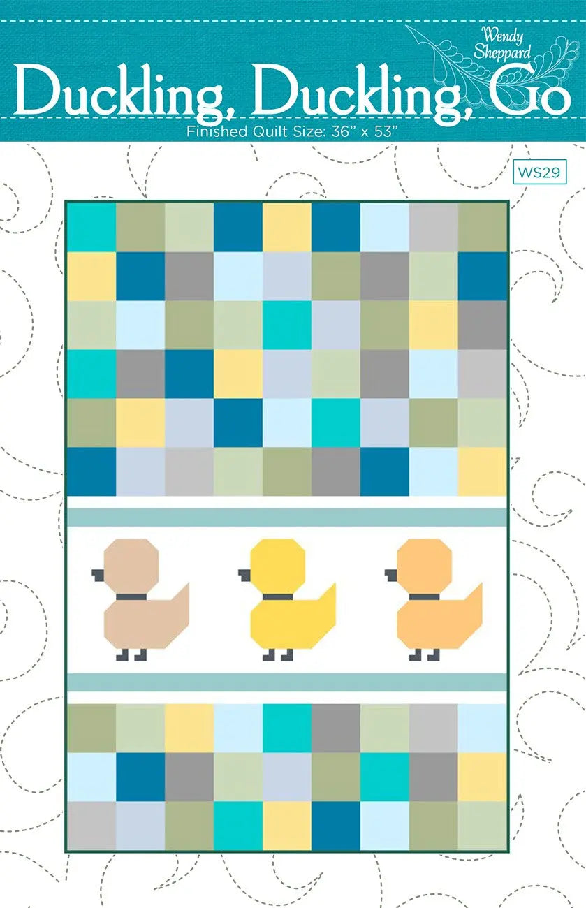Duckling, Duckling, Go - Linda's Electric Quilters