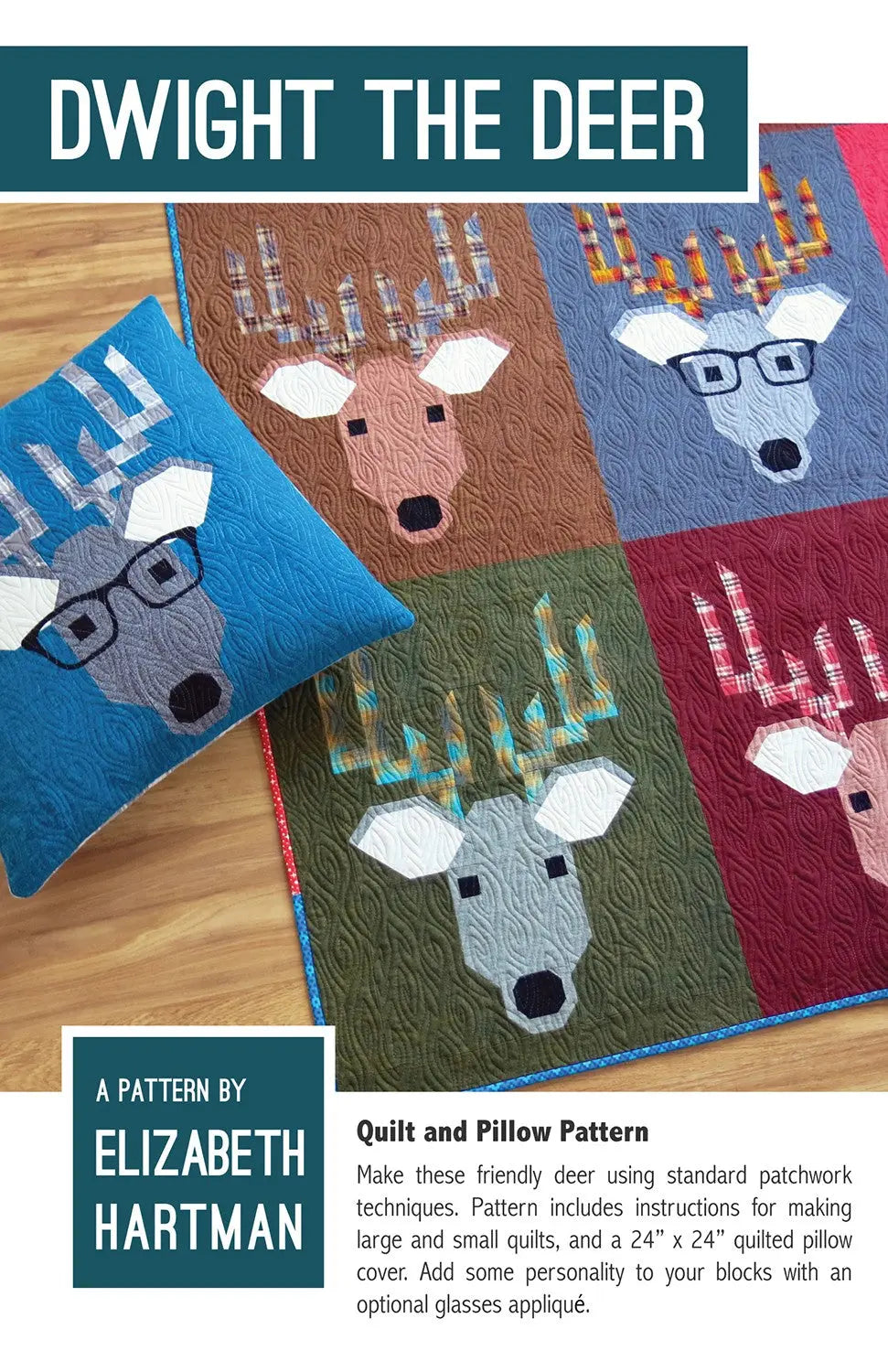 Dwight the Deer - Linda's Electric Quilters