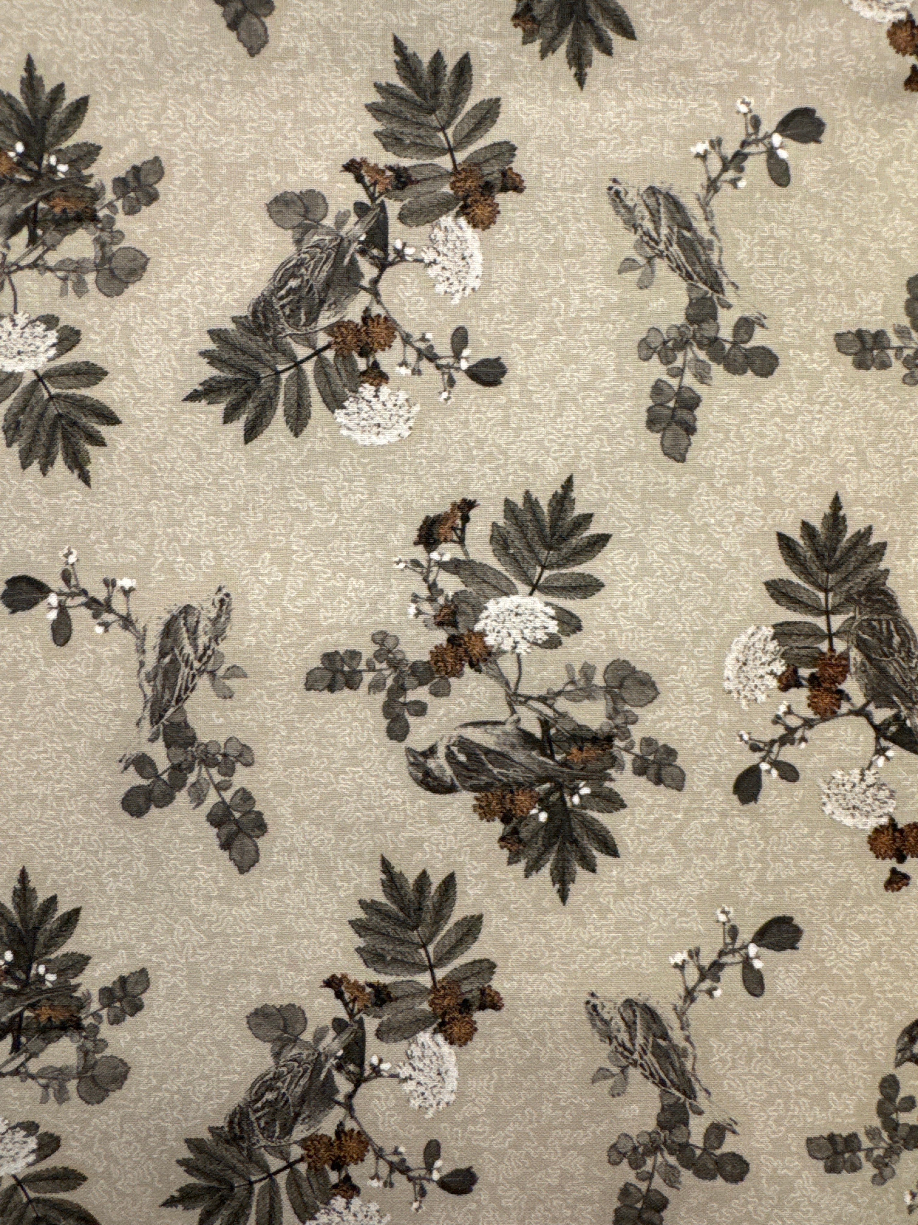 Natures Whisper Branches Clay blender quilting fabric