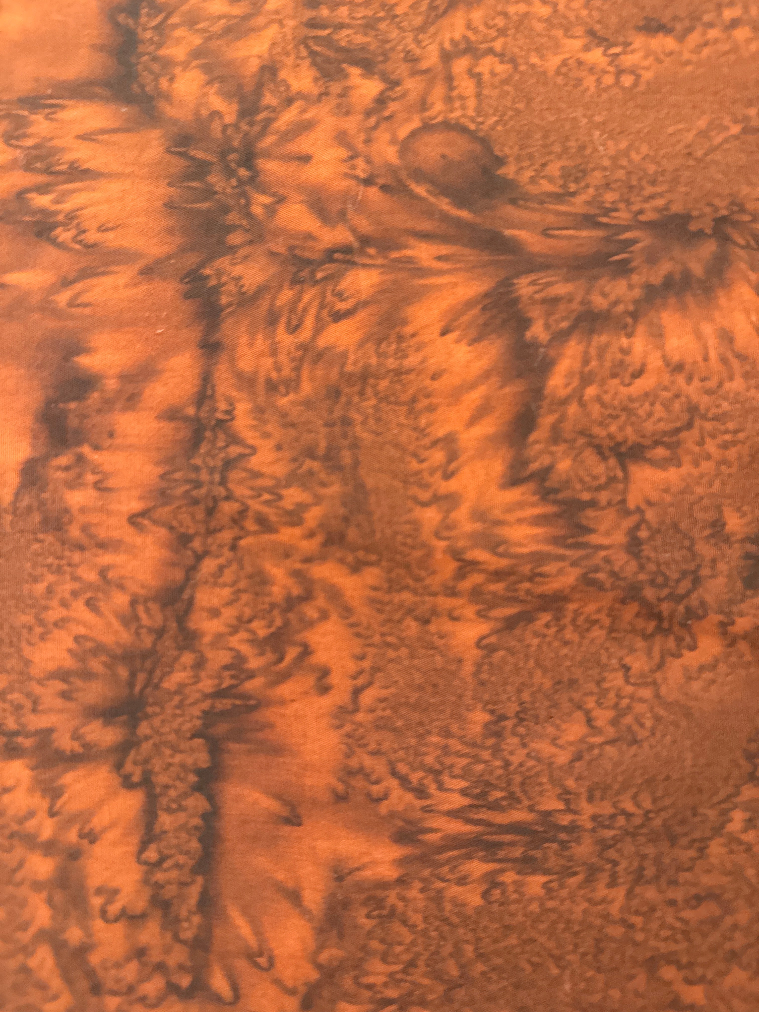 Watercolor Basic Mahogany brown blender quilting fabric by Hoffman Fabrics