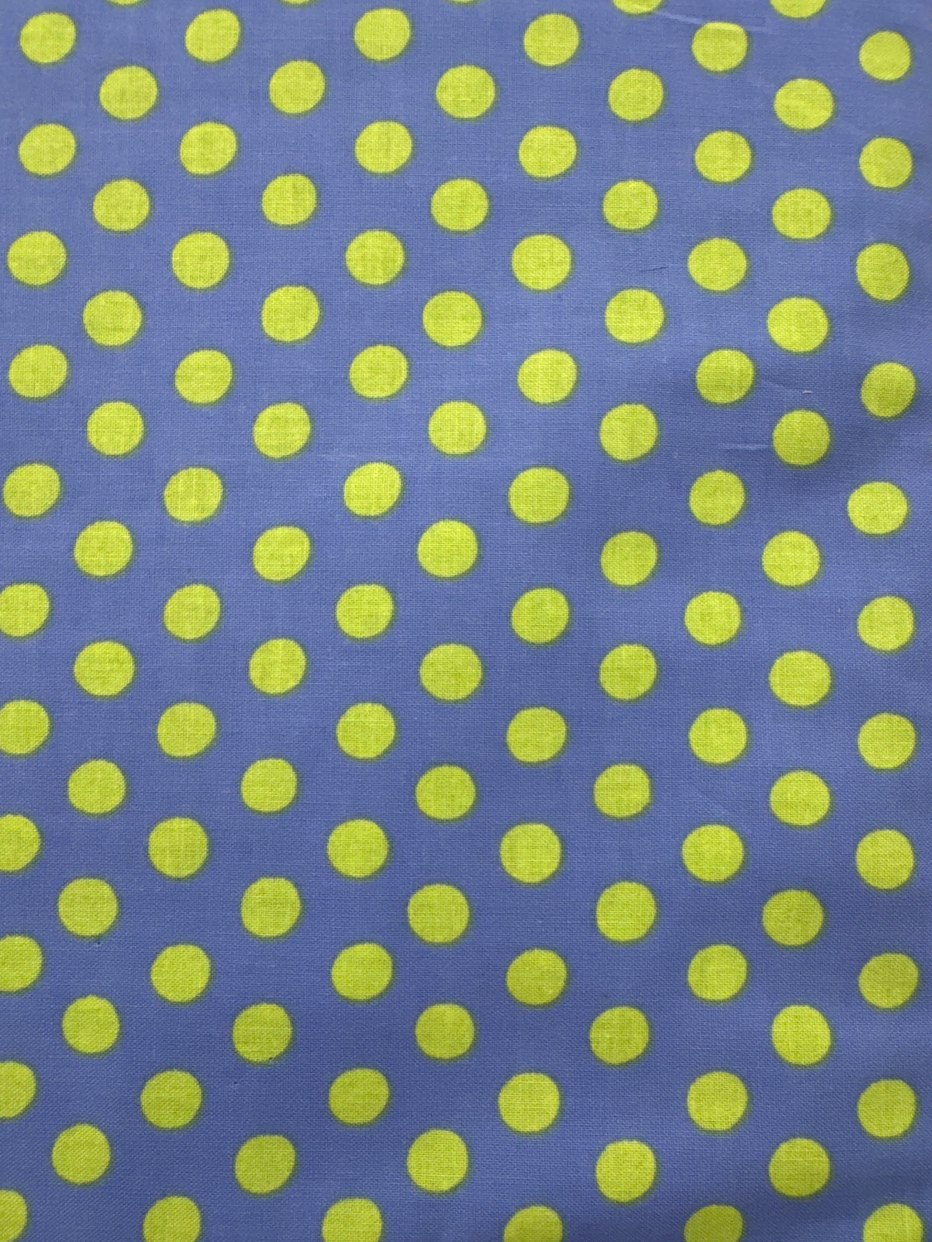 Kaffe Fassett Spot Spring green dot quilting fabric by Free Spirit