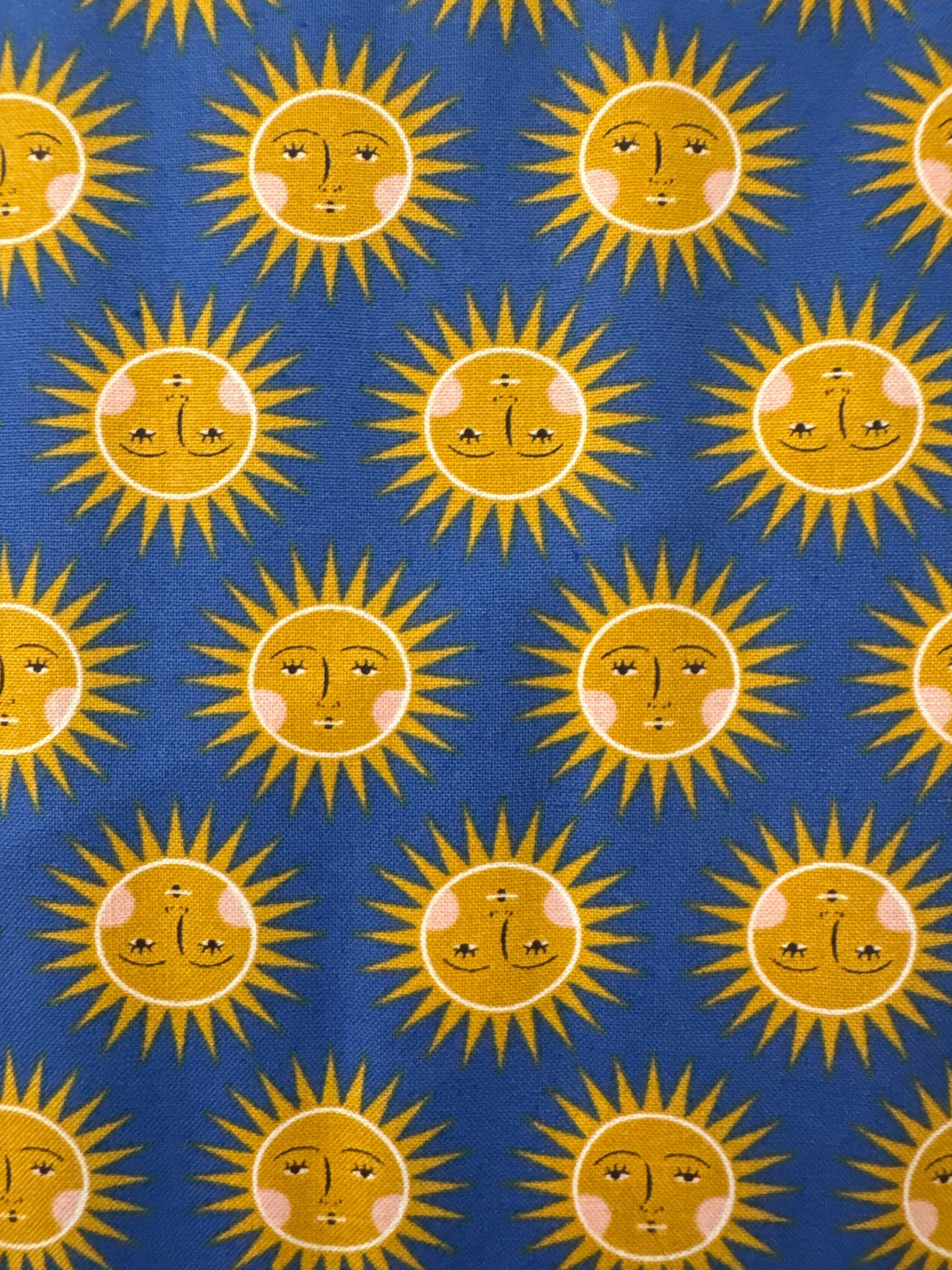 Moda Birdsong sun toss blue