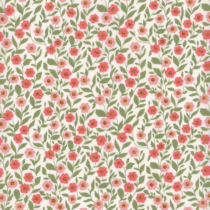 Love Blooms Lace quilting fabric by Moda
