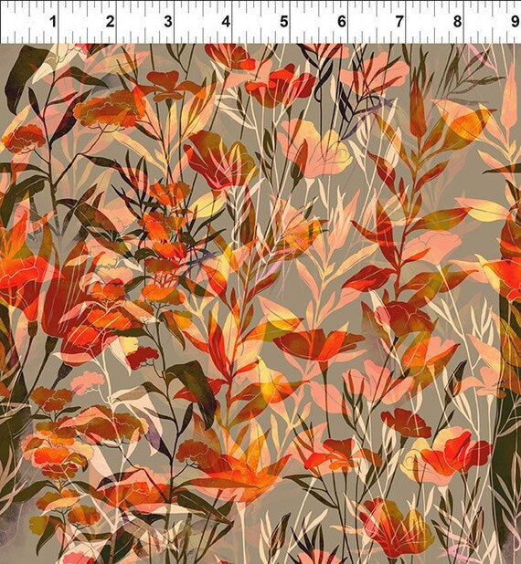 Reflections of Autumn 2 quilting fabric by In The Beginning