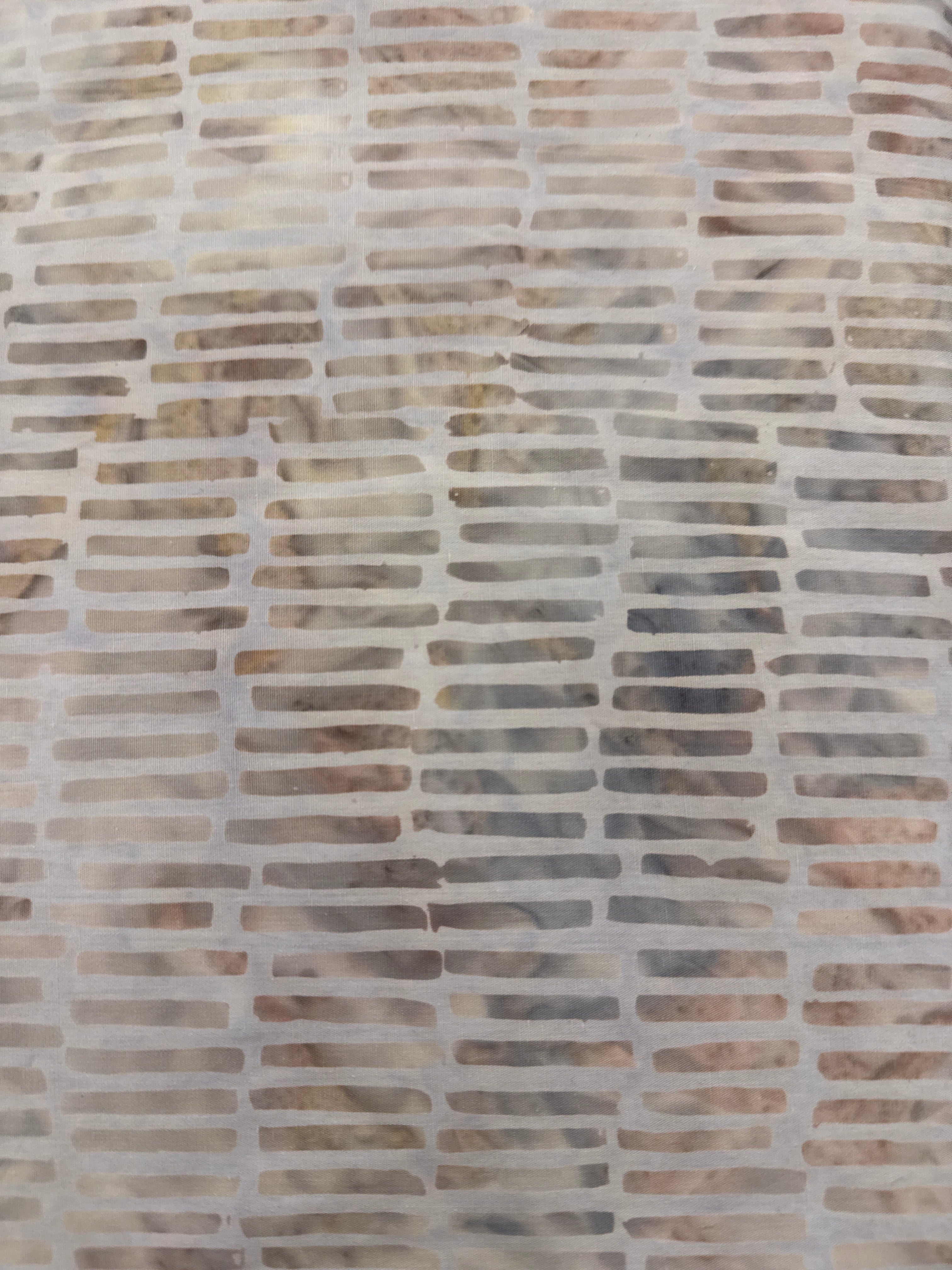 Line Dash Light Gray Taupe blender quilting fabric by Andover Fabrics