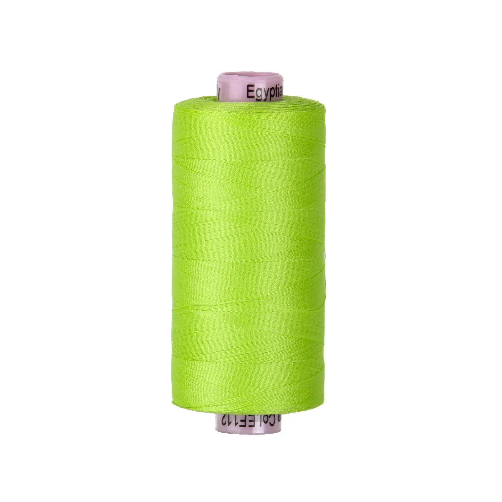 EF112 - Efina 60wt Egyptian Cotton Key Lime Thread WonderFil USA