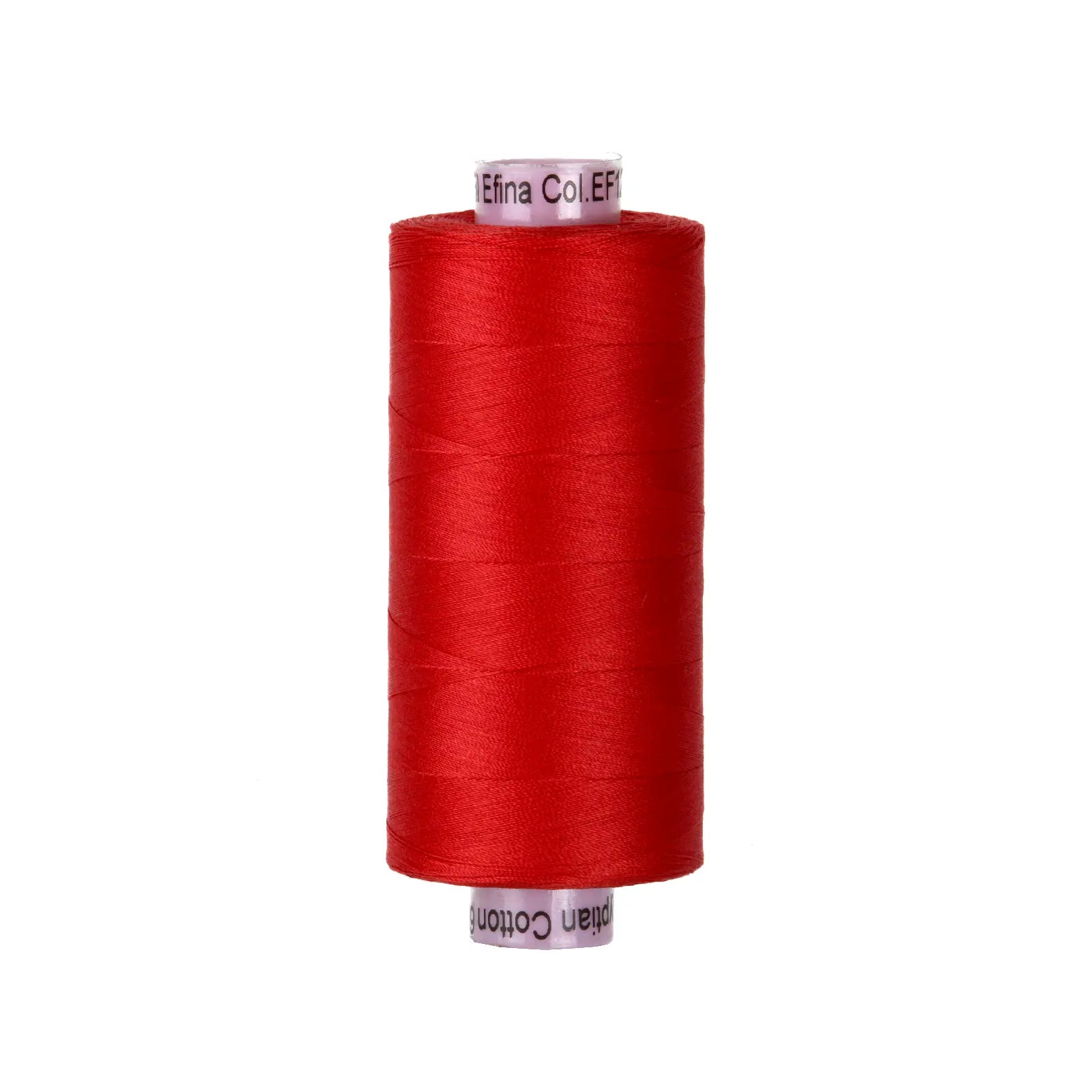 EF120 - Efina 60wt Egyptian Cotton Poppy Red Thread WonderFil USA