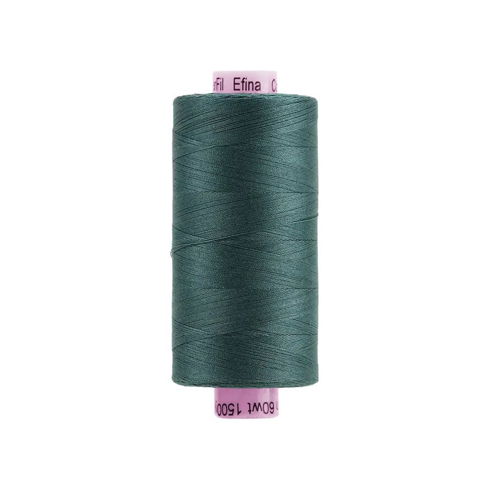 EF17 - Efina™ 60wt Egyptian Cotton Blue Sprule Thread WonderFil USA