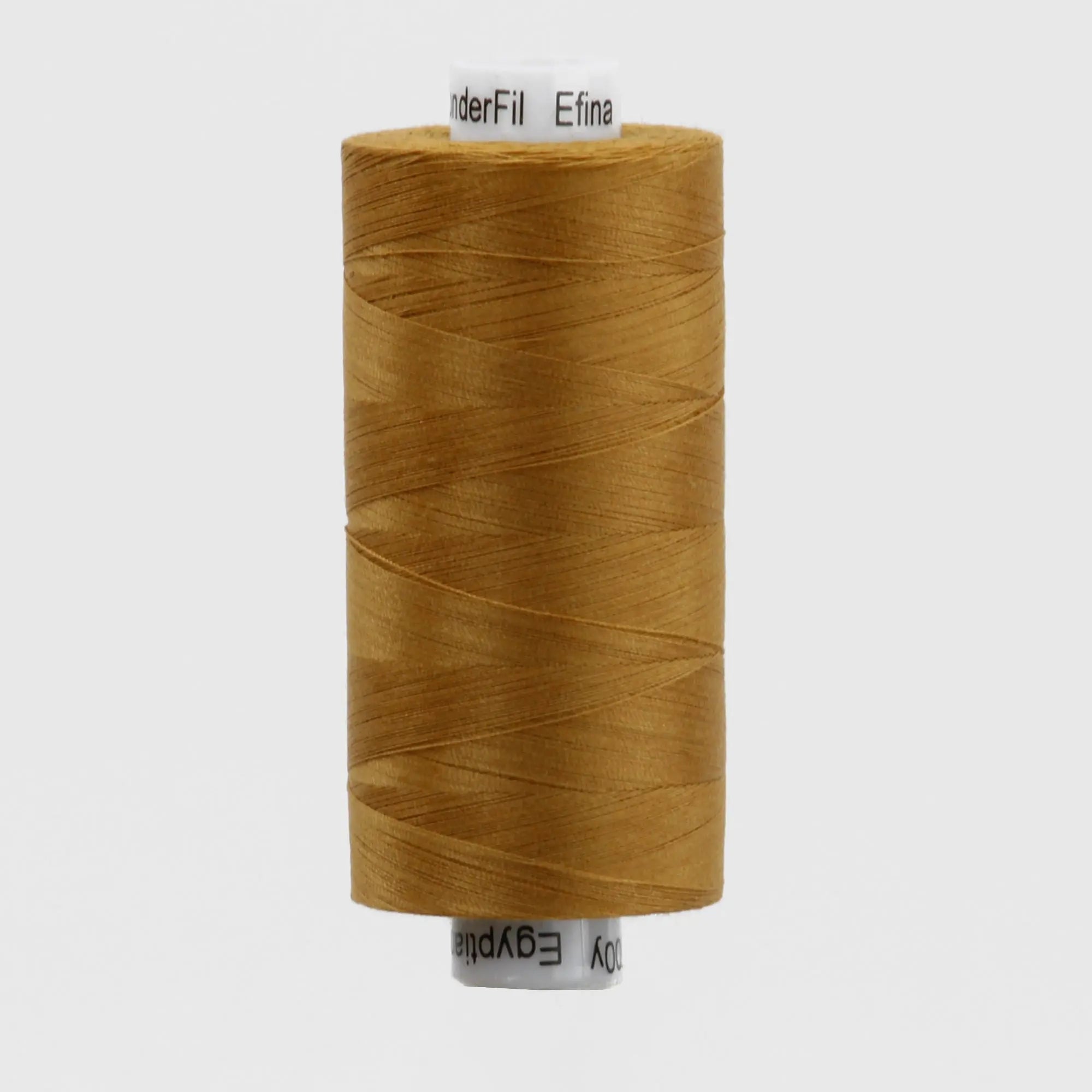 EF35 - Efina™ 60wt Egyptian Cotton Old Gold Thread WonderFil USA