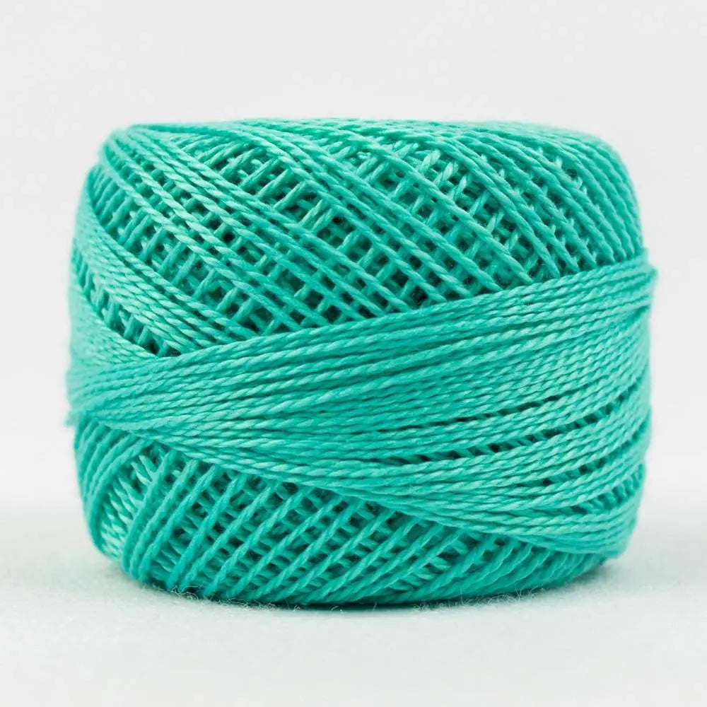 EL5G09 - Eleganza™ 8wt Egyptian Cotton Seafoam Green Thread WonderFil USA