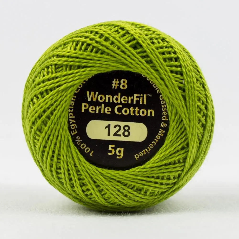 EL5G128 - Eleganza™ 8wt Egyptian Cotton Key Lime Thread WonderFil USA