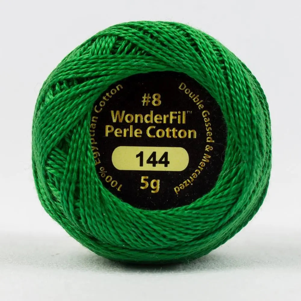 EL5G144 - Eleganza™ 8wt Egyptian Cotton Emerald Thread WonderFil USA