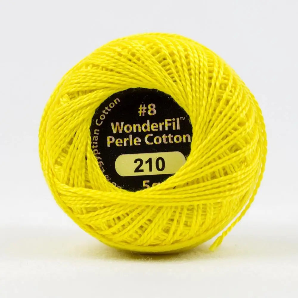 EL5G210 - Eleganza™ 8wt Egyptian Cotton Lemon Peel Thread WonderFil USA