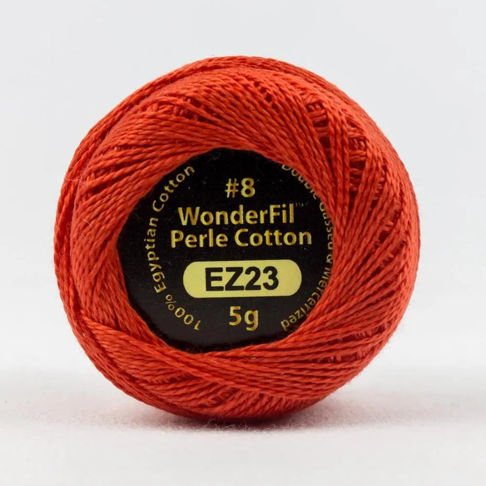 EL5G23 - Eleganza™ 8wt Egyptian Cotton Race Car Red Thread WonderFil USA