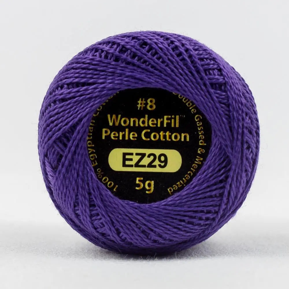 EL5G29 - Eleganza™ 8wt Egyptian Cotton Blueberry Blush Thread WonderFil USA