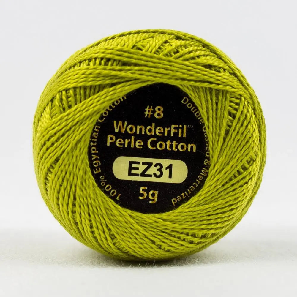 EL5G31 - Eleganza™ 8wt Egyptian Cotton Lemongrass Thread WonderFil USA