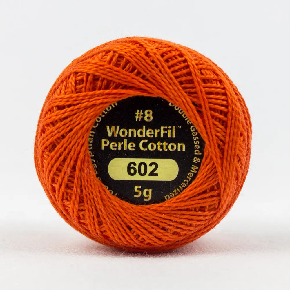EL5G602 - Eleganza™ 8wt Egyptian Cotton Hot Coals Thread WonderFil USA