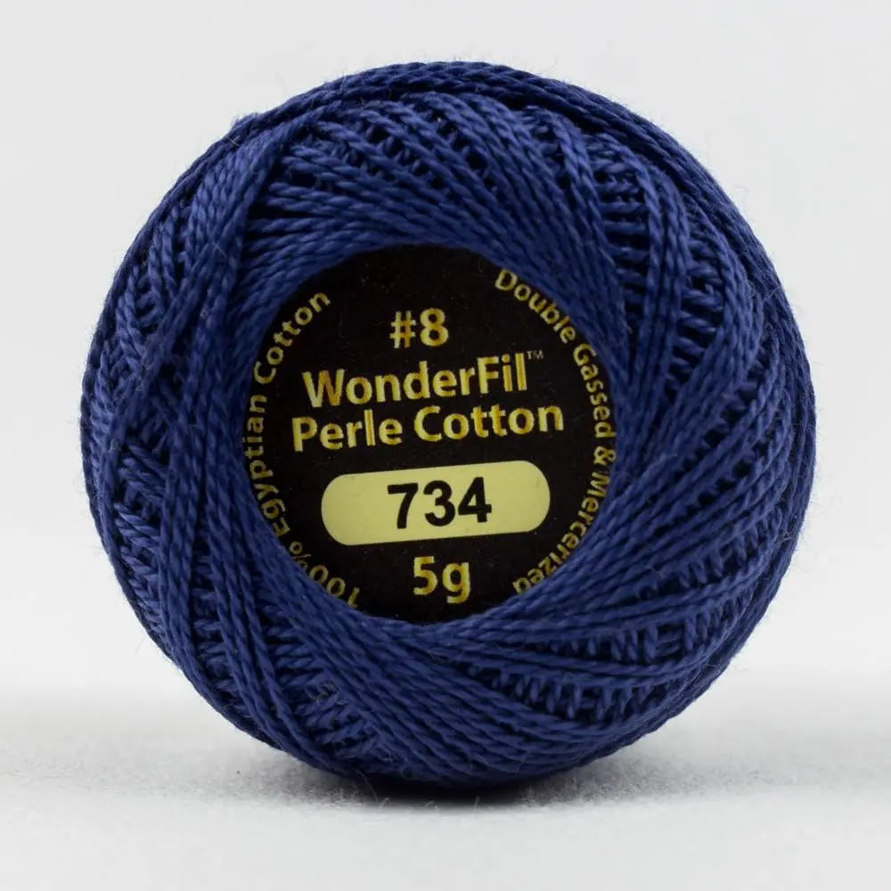EL5G734 - Eleganza™ 8wt Egyptian Cotton Denim Thread WonderFil USA