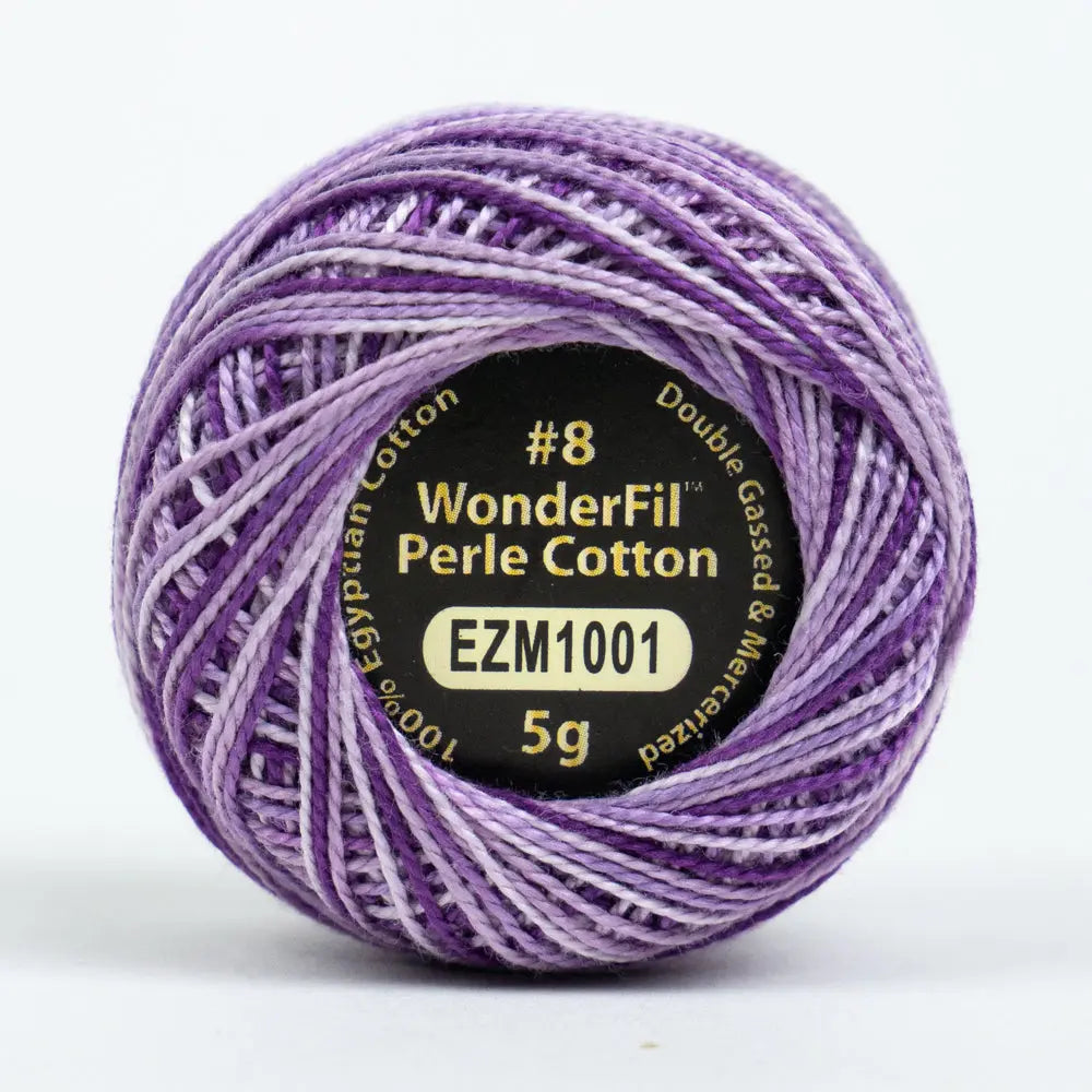 EL5GM-1001 - Eleganza™ 8wt Egyptian Cotton Wisteria Thread WonderFil USA