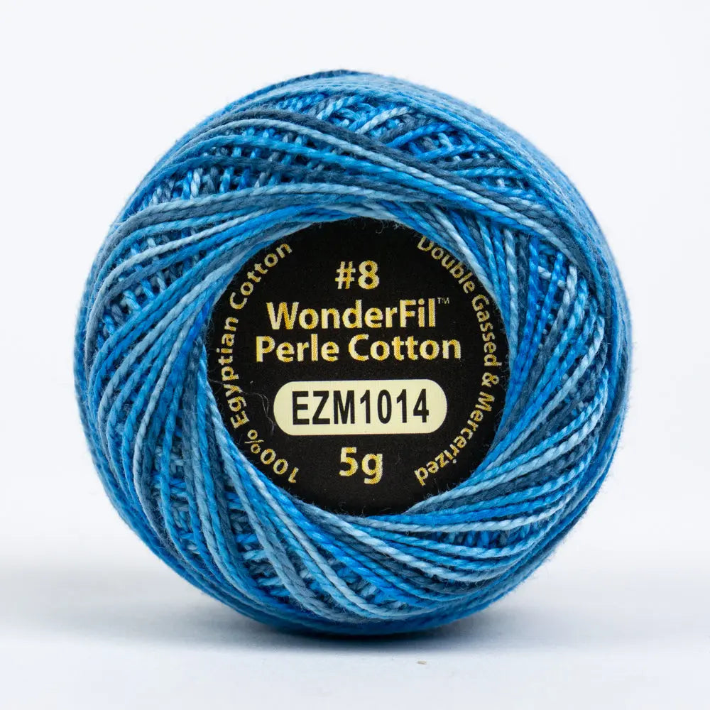 EL5GM-1014 - Eleganza™ 8wt Egyptian Cotton Azure Eyes Thread WonderFil USA