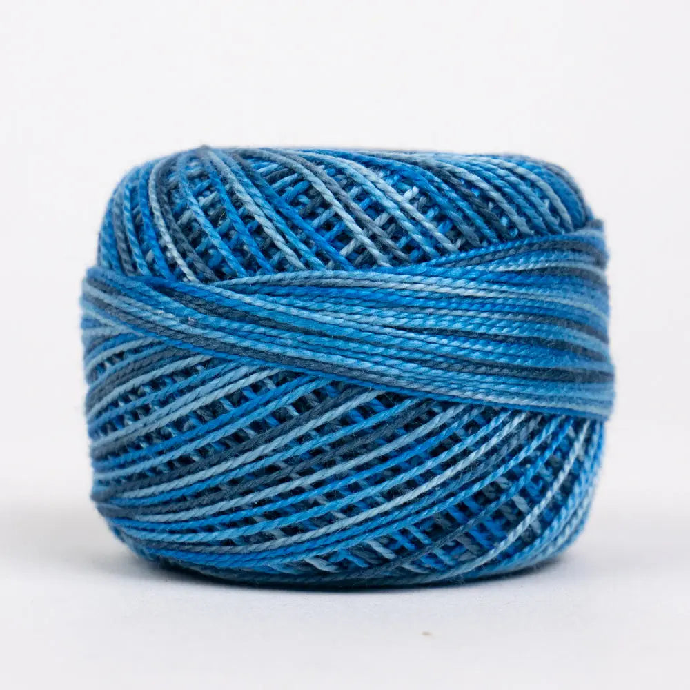 EL5GM-1014 - Eleganza™ 8wt Egyptian Cotton Azure Eyes Thread WonderFil USA