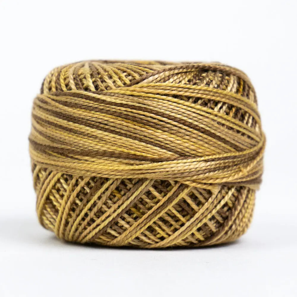 EL5GM-1015 - Eleganza™ 8wt Egyptian Cotton Pumpernickel Thread WonderFil USA