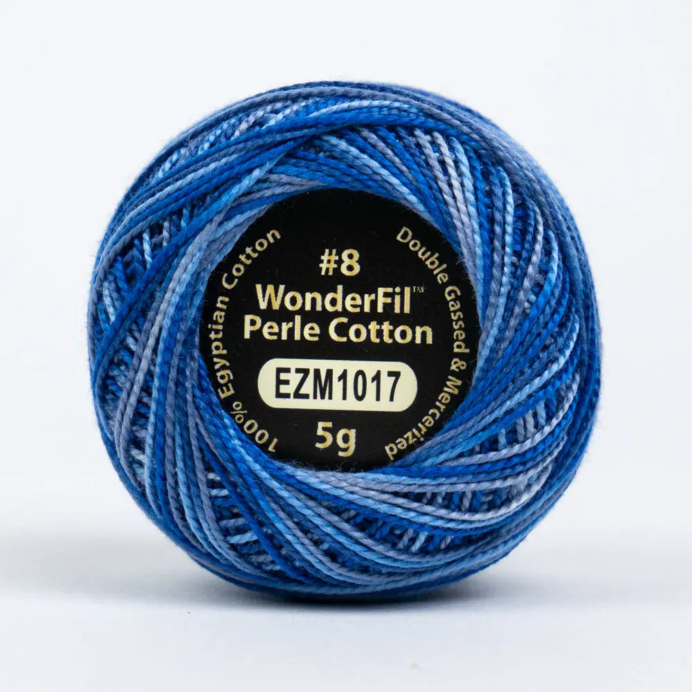 EL5GM-1017 - Eleganza™ 8wt Egyptian Cotton Sea Depths Thread WonderFil USA
