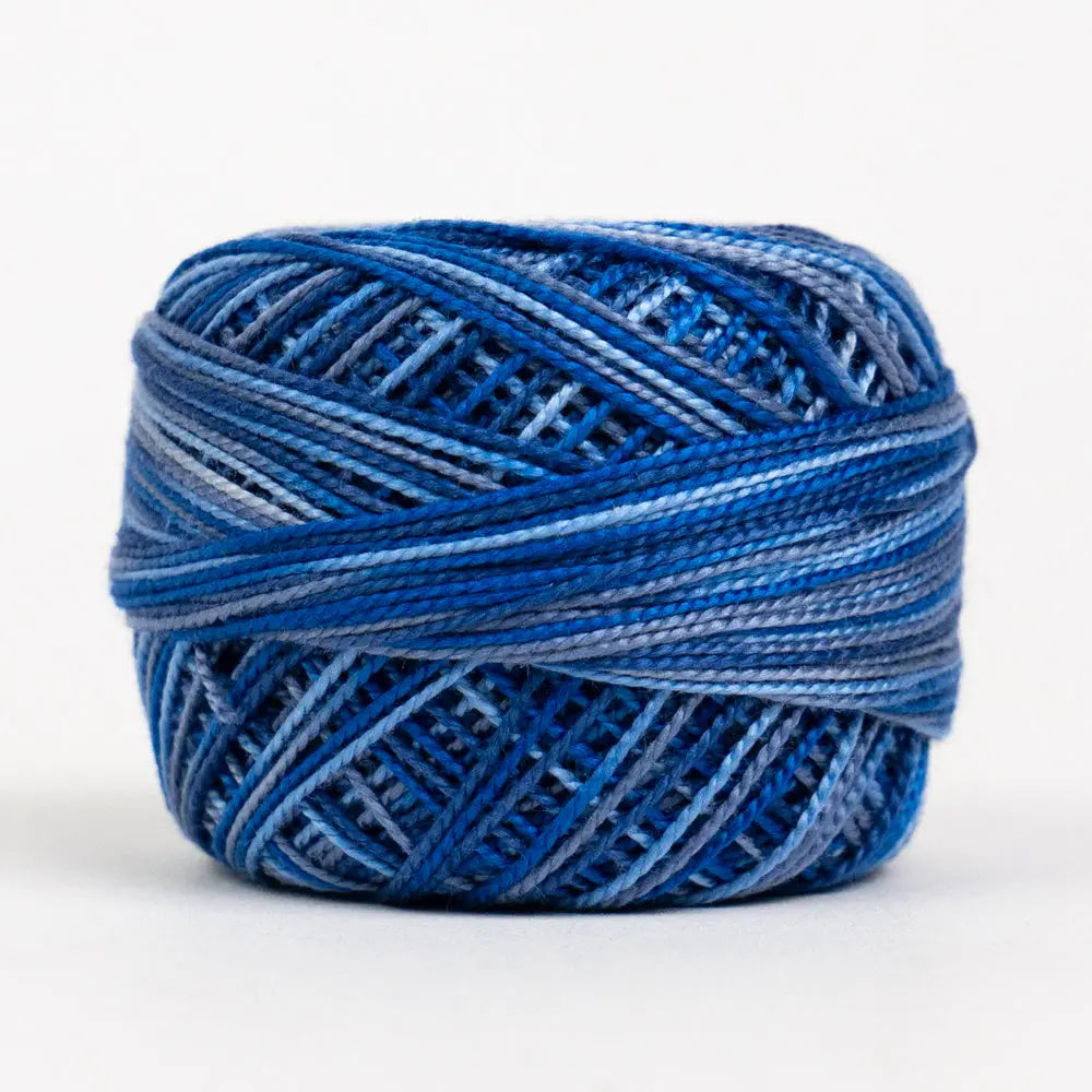 EL5GM-1017 - Eleganza™ 8wt Egyptian Cotton Sea Depths Thread WonderFil USA