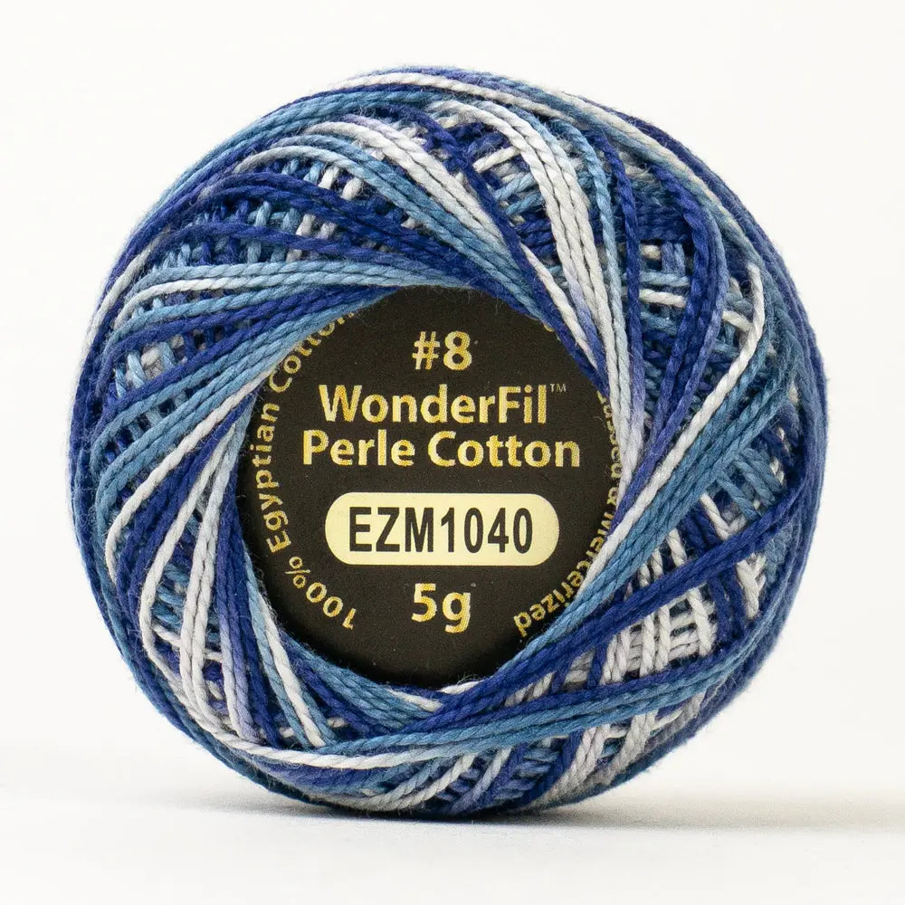 EL5GM-1040 - Eleganza™ 8wt Egyptian Cotton Blizzard Thread WonderFil USA