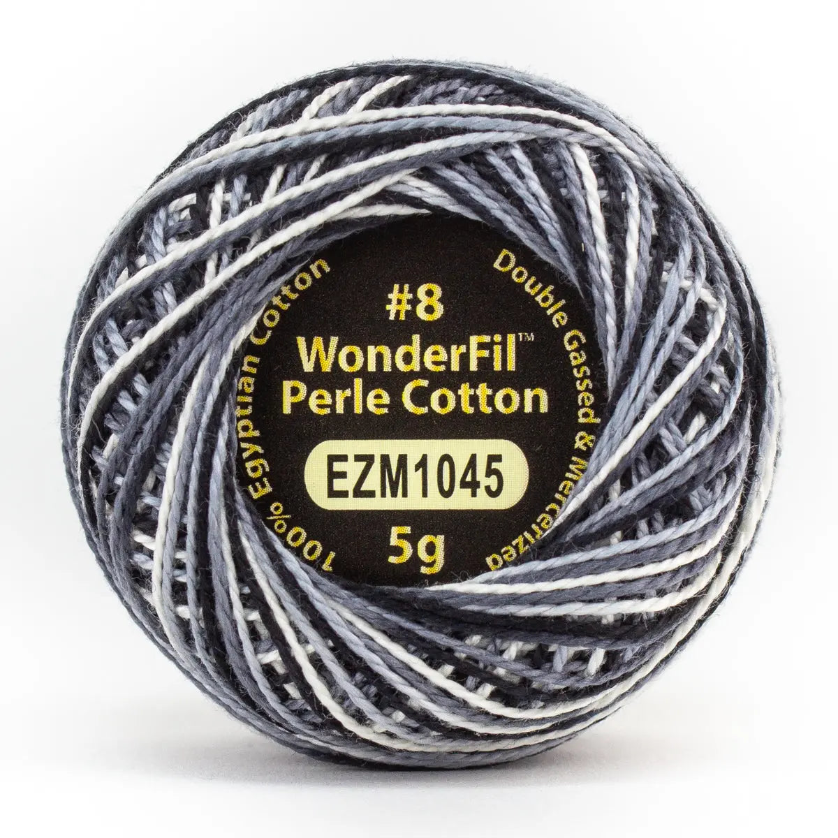 EL5GM-1045 - Eleganza™ Egyptian cotton thread Newsprint WonderFil USA