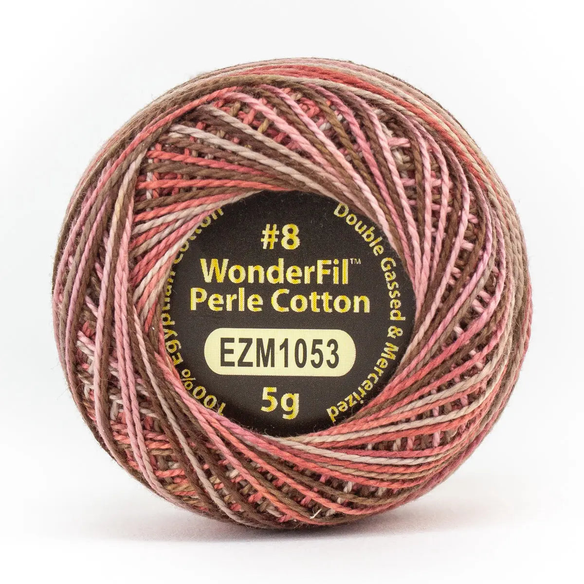 EL5GM-1053 - Eleganza™ Egyptian cotton thread Strawberry Chocolate WonderFil USA