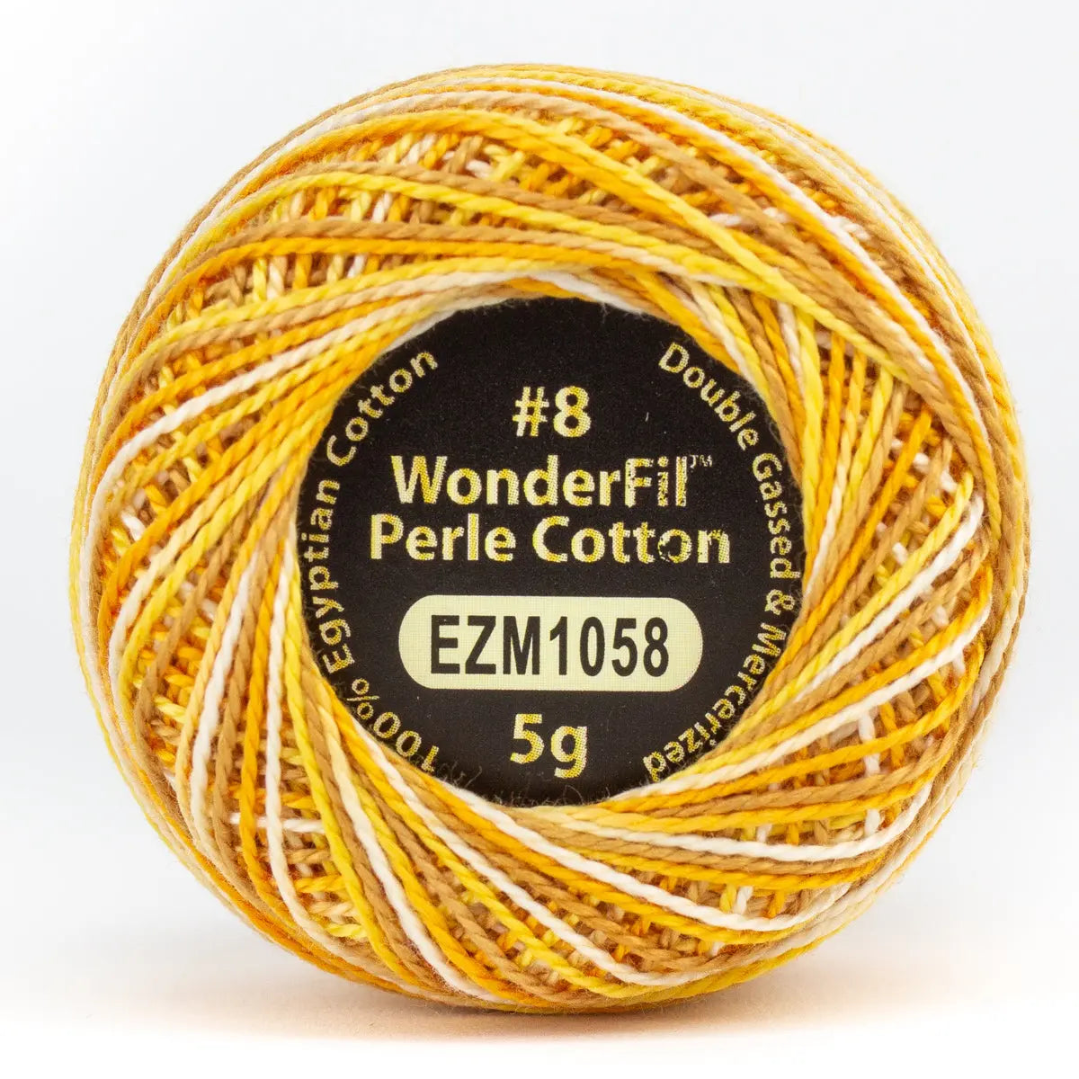 EL5GM-1058 - Eleganza™ Egyptian cotton thread Lemon Meringue WonderFil USA