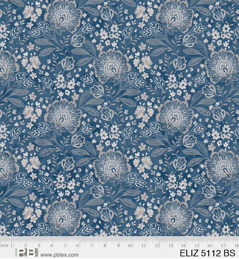 P&B Textiles Elizabeth 108 inch wideback quilt backing fabric