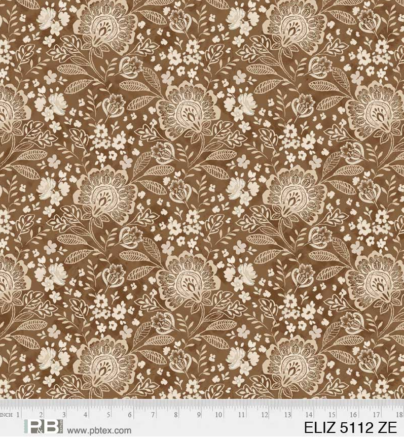 P&B Textiles Elizabeth 108 inch wideback quilt backing fabric