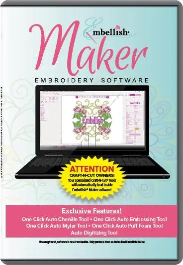 EMBELLISH MAKER SOFTWARE - Linda's Electric Quilters