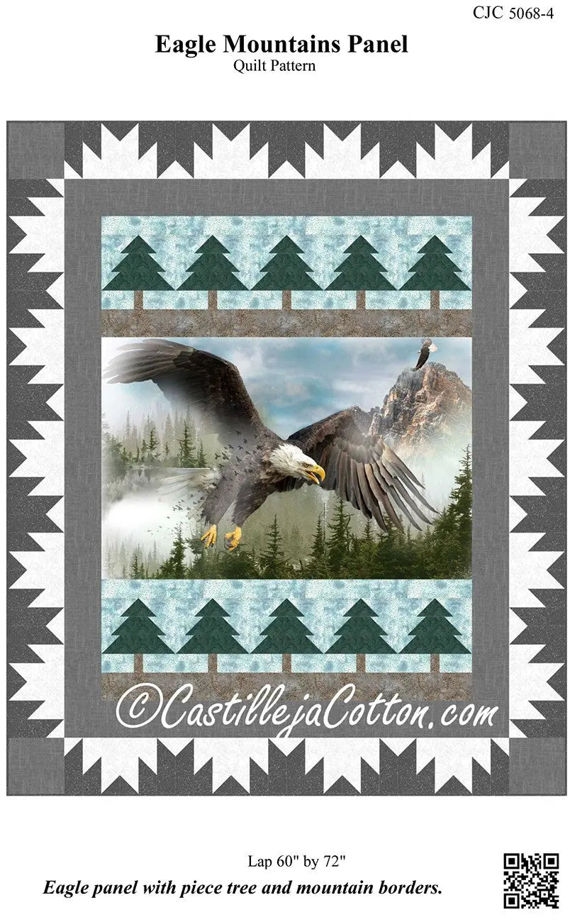 Eagle Mountains Panel pattern - Linda's Electric Quilters
