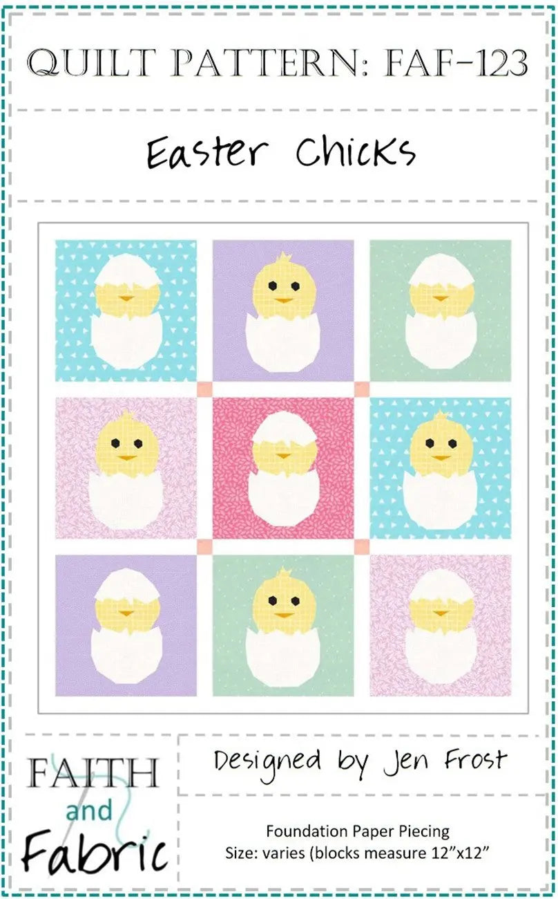 Easter Chicks - Linda's Electric Quilters