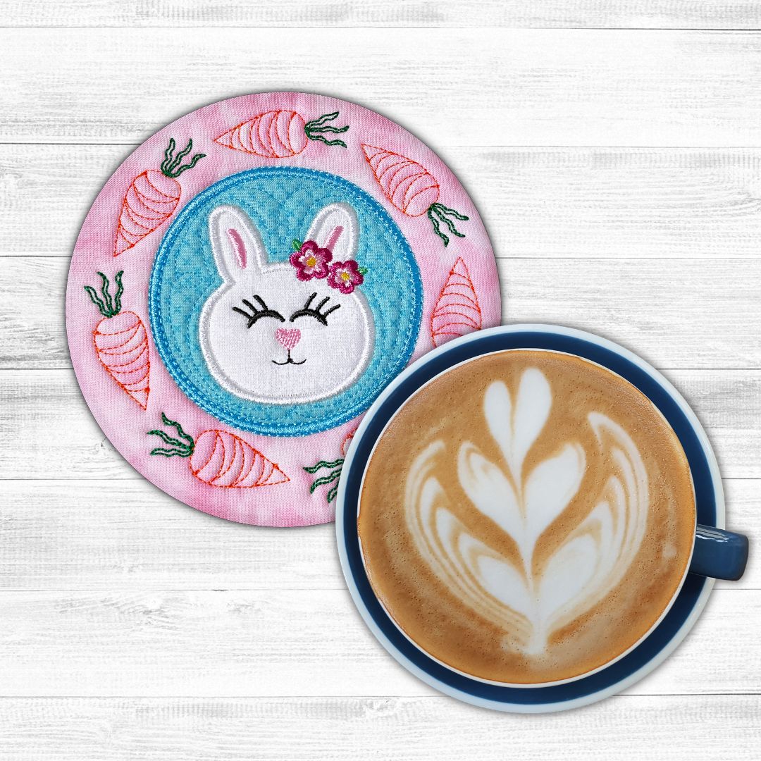 Easter Bunny Multi Mats In the hoop Machine Embroidery Design